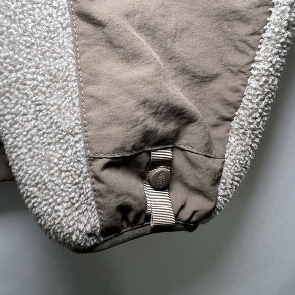 The North Face Denali Polartec Full Zip Fleece Jacket Womens Olive Taupe Medium - Picture 4 of 16